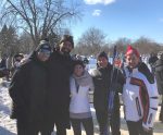 L’équipe RSS au Triathlon d’hiver 2019 de la Fondation CHU Sainte-Justine